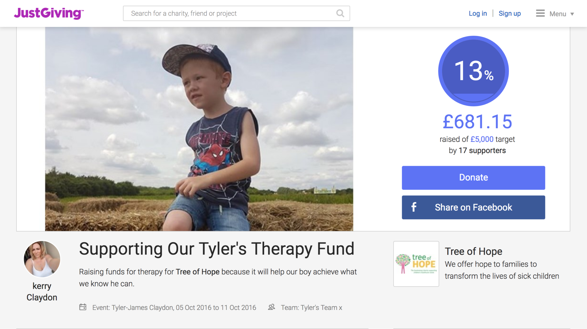 Charity of the Year 2017